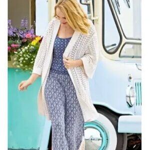 Matilda Jane Changes Open Cardi SMALL NEW WITH TAGS